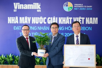 Viện tiêu chuẩn Anh Quốc (BSI) chứng nhận thêm 1 Nhà máy của Vinamilk đạt trung hoà carbon