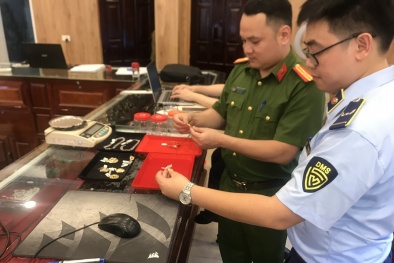 Vĩnh Phúc xử phạt Công ty vàng bạc Thanh Bình do kinh doanh trang sức kim loại màu vàng giả mạo nhãn hiệu