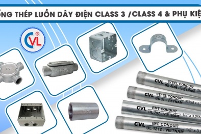 Ống luồn dây điện Cát Vạn Lợi chuẩn BS 4568 - Lựa chọn của nhiều công trình hiện đại
