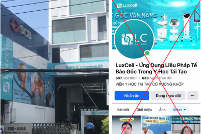 Lật tẩy chiêu trò của LuxCell International Clinic trục lợi từ người bệnh