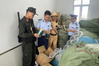 Công ty HP Lạng Sơn kinh doanh sữa bột đóng hộp không có nhãn phụ bằng tiếng Việt 