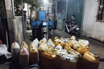 Quảng Ngãi: Tạm giữ gần 1.700 lít dầu DO không rõ nguồn gốc xuất xứ
