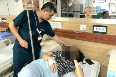 Spa làm đẹp không uy tín tiêm 'nhầm' sữa rửa mặt vào da cho khách