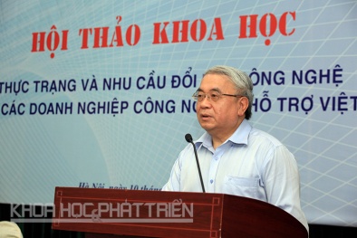 Nguyên Bộ trưởng Hoàng Văn Phong: Tin tưởng vào sức mạnh trí tuệ và khát vọng cống hiến của đội ngũ nhà khoa học và công nghệ Việt Nam