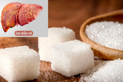 Sử dụng nhiều đường có thể gây xơ gan, ung thư gan