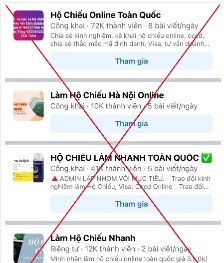 Làm hộ chiếu nhanh trên mạng, nguy cơ bị đánh cắp thông tin cá nhân