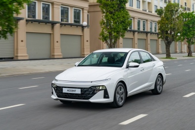 Hyundai Accent tiếp tục là mẫu xe có số lượng bán hàng tốt nhất tháng 5/2024