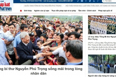 Tạp chí Pháp luật và Phát triển chính thức chuyển đổi giao diện mới với nhiều tính năng hiện đại 