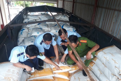 Quảng Trị: Phát hiện gần 29 tấn đường cát nhập lậu đang trên đường vận chuyển đi tiêu thụ
