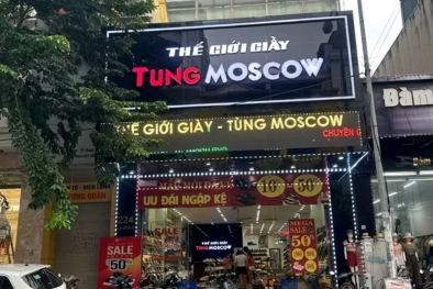 Xử phạt hộ kinh doanh Tùng MOSCOW do bày bán hàng hóa giả mạo nhãn hiệu