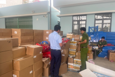 Phú Yên: Phát hiện hơn 13.500 sản phẩm hàng hóa không rõ nguồn gốc trên đường đi tiêu thụ