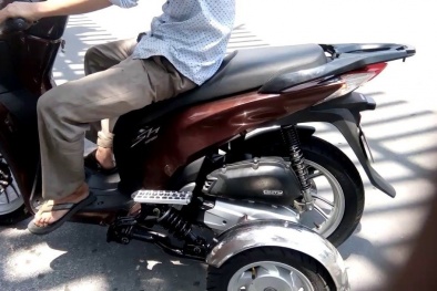 Đề xuất Quy chuẩn mới về mô tô, xe máy dành cho người khuyết tật 