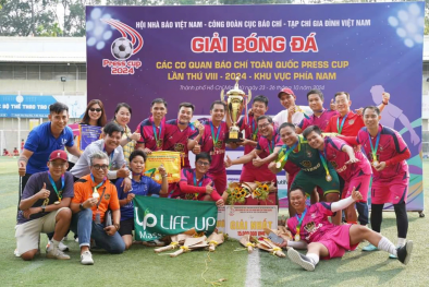 CLB Phóng viên Đời sống Xã hội lên ngôi vô địch Press Cup 2024 khu vực phía Nam