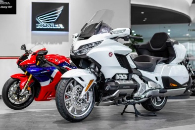Dính lỗi nghiêm trọng, mô tô phân khối lớn Honda Goldwing 1800 bị triệu hồi