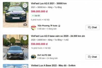 Vì sao xe xăng VinFast vẫn giữ giá tốt trên thị trường?