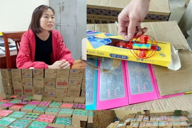 Thu giữ lượng lớn pháo lậu chuẩn bị bung hàng vào dịp Tết