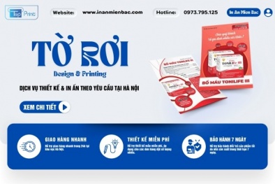 Công ty in ấn Miền Bắc - Báo giá in tờ rơi giá rẻ, theo yêu cầu tại Hà Nội