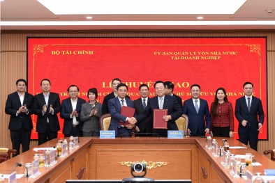 Chuyển giao đại diện chủ sở hữu vốn Đăng ký 13Win ngay nhé tại 18 tập đoàn, tổng công ty từ UBQLVNN về Bộ Tài chính