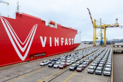 2.500 xe điện VinFast khởi hành sang thị trường Indonesia