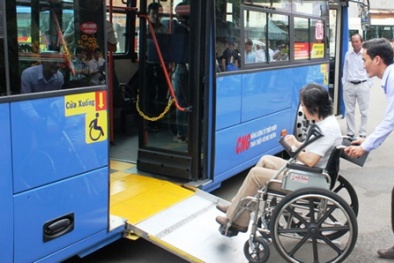QCVN 82:2024/BGTVT về ô tô khách thành phố để người khuyết tật tiếp cận sử dụng