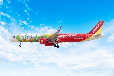 Mừng Đại lễ 30/4 và 1/5, Vietjet mở bán triệu vé 0 đồng dành tặng hành khách bay khắp muôn phương