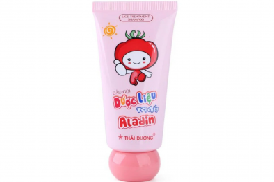 Tiêu hủy dầu gội dược liệu sạch chấy Aladin của Sao Thái Dương do không đạt chất lượng