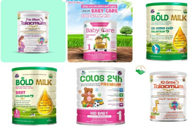Điểm tên các sản phẩm sữa bột giả vừa bị triệt phá tại 9 công ty