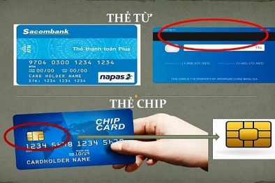 Nhiều ngân hàng lưu ý khách hàng dùng thẻ từ nên ra ngân hàng thay thẻ chip đáp ứng tiêu chuẩn trước ngày 1/7 
