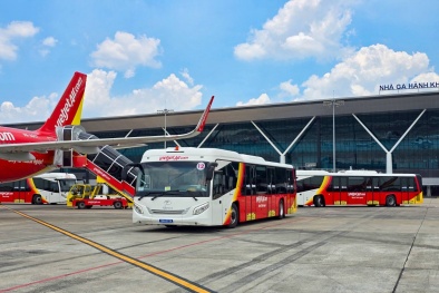 Vietjet hoàn thành công tác chuyển giao khai thác dịch vụ mặt đất tại sân bay lớn nhất Việt Nam