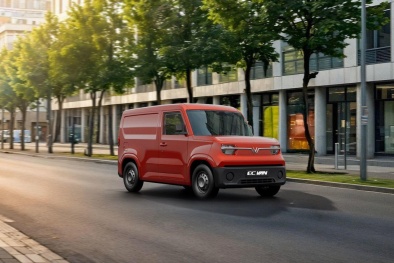 VinFast bắt đầu nhận cọc dòng xe tải điện EC Van