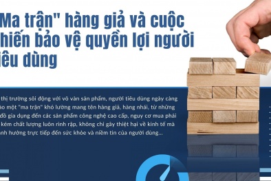 'Ma trận' hàng giả và cuộc chiến bảo vệ quyền lợi người tiêu dùng