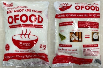 Thêm một sản phẩm mang nhãn hiệu Ofood của Công ty Nhật Minh Food không rõ nguồn gốc xuất xứ 