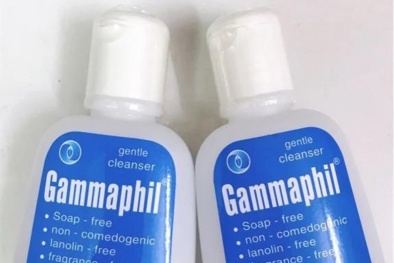 Thu hồi toàn quốc lô sữa rửa mặt Gammaphil của Công ty GAMMA