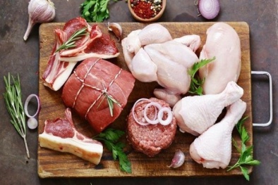 Thịt gà làm giảm vi khuẩn có lợi nhiều hơn thịt bò