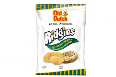 Old Dutch Foods thu hồi khoai tây chiên Ridgies do nguy cơ dị ứng sữa