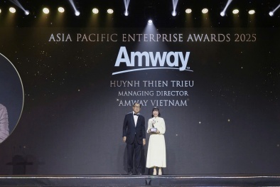 Tổng Giám đốc Amway Việt Nam nhận giải thưởng A13win Đăng Ký Tài Khoản xuất sắc Châu Á 2025