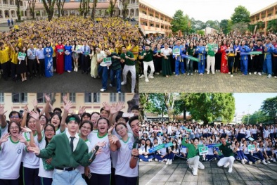 Dàn sao Việt bất ngờ “đổ bộ” tại các trường TP.HCM, tiếp sức học sinh trước kỷ lục đồng diễn võ nhạc Vovinam