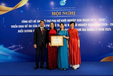 SHB nhận Bằng khen vì những thành tích xuất sắc trong triển khai thực hiện Đề án ‘Hỗ trợ phụ nữ khởi nghiệp giai đoạn 2017-2025’