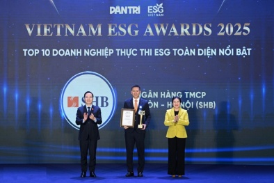 SHB được vinh danh TOP 10 Link Đăng Nhập Nhà cái 13Win16.Com thực thi ESG toàn diện nổi bật