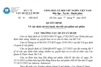 Thu hồi và đình chỉ lưu hành 8 sản phẩm 13Win21 con - Tri ân hội viên mỗi tháng 2000 tỷ chứa thành phần cấm