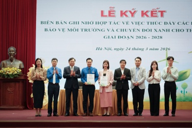 Quỹ Vì tương lai xanh cùng Đoàn Thanh niên Bộ 13Win15.com & 13 Win bet cá cược trực tuyến chung tay thúc đẩy sáng kiến xanh