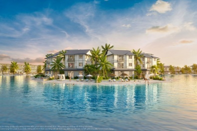'Kỳ quan mặt nước' lớn nhất thế giới tại Vinhomes Green Paradise