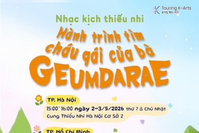 Nhạc kịch thiếu nhi Hàn Quốc ra mắt khán giả Việt Nam tại Hà Nội và TP.Hồ Chí Minh