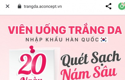 Viên uống Nature White Diar: Quảng cáo 'nổ' công dụng, thách thức pháp luật?