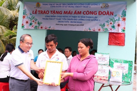 Trao mái ấm, gửi yêu thương!