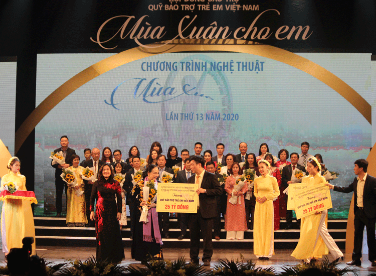 'Mùa Xuân cho em' lần thứ 13: Tiếp nhận hơn 110 tỷ đồng hỗ trợ thực hiện Quyền Trẻ em