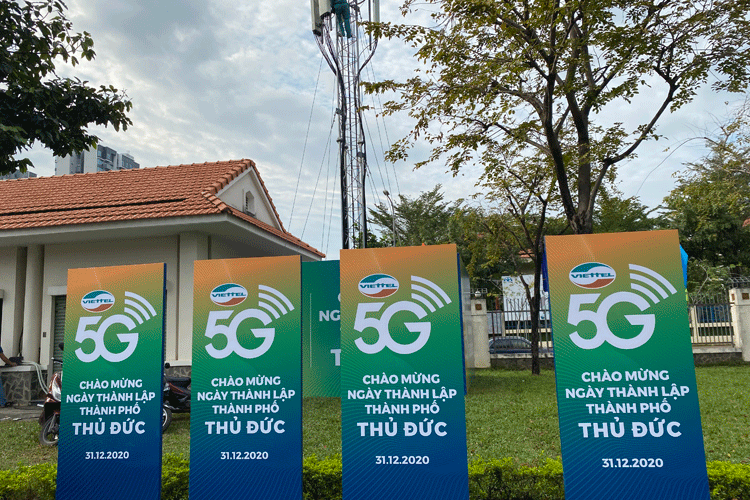 Viettel cung cấp dịch vụ 5G tại thành phố Thủ Đức