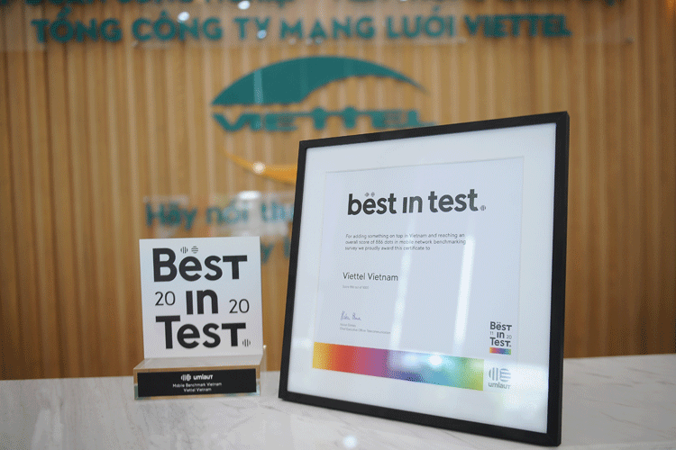 Viettel được công nhận là mạng di động tốt nhất Việt Nam