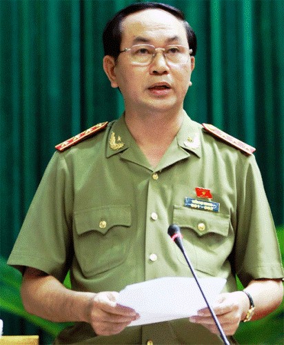 Bộ trưởng Bộ C&ocirc;ng an, Trần Đại Quang
