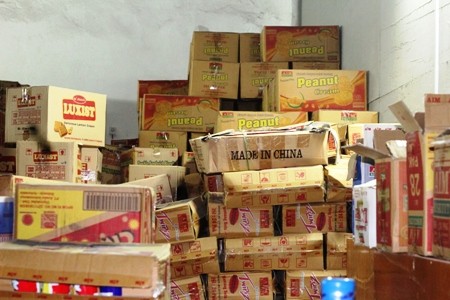 H&agrave;ng b&aacute;nh kẹo của C&ocirc;ng ty Cổ phẩn xuất nhập khẩu v&agrave; đầu tư An Ph&aacute;t